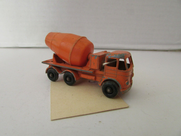 VTG DIECAST LESNEY ENGLAND FODEN CEMENT MIXER #26 ORANGE  2.5"L  H2