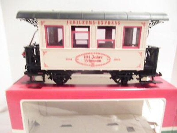 LGB - G SCALE- 1982 JAHRESWAGEN - JUBILAUMS EXPRESS CAR - LN - BOXED- SH