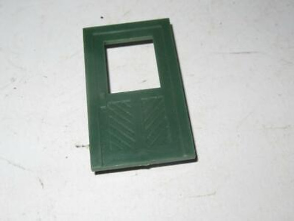 LIONEL PART - 445-15  OPER. SWITCH TOWER BOTTOM GREEN DOOR FRAME- NEW-SR4