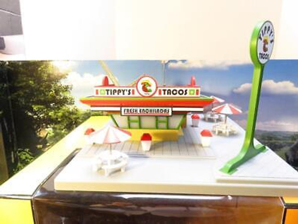 MTH TRAINS - 30-90085 TIPPY'S TACOS FAST FOOD STAND BUILDING- LN- SH