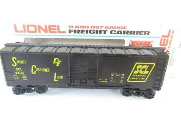 LIONEL MPC 9403 SEABOARD COAST LINE BOXCAR- 0/027- NEW- S21