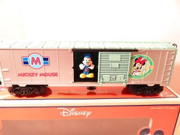 LIONEL TRAINS 36783 MICKEY MOUSE OPERATING BOXCAR - 0/027- NEW - B25