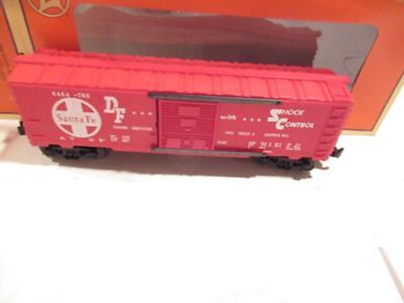 LIONEL- 29291 - 6464-700 SANTA FE SHOCK CONTROL BOXCAR  0/027- LN- BXD- B17