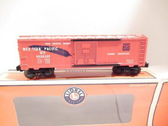 LIONEL TRAINS - 39236 WESTERN PACIFIC 6464-250 BOXCAR -0/027 - NEW- H1C