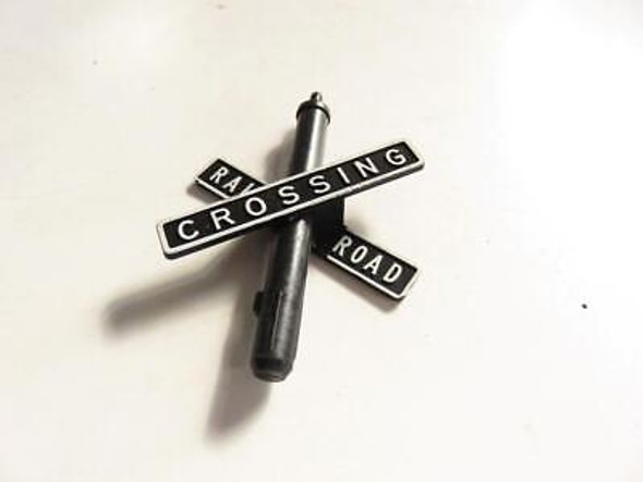 LIONEL PART - ORIGINAL POST-WAR 140-39 BANJO SIGNAL CROSS-BUCK- NEW - SR43