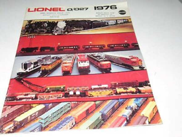 LIONEL  - 1976 MPC COLOR CATALOG - FAIR - B12R