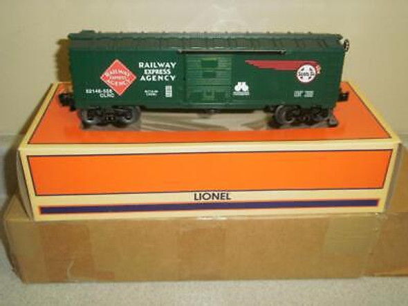 LIONEL 52148 CHICAGOLAND LIONEL RR CLUB- REA/SANTA FE OPERATING BOXCAR- NEW- SH