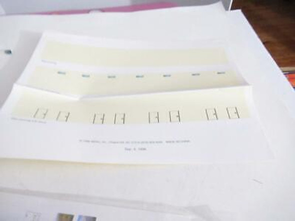 K-LINE TRAINS - STREAMLINED PASSENGER CARS WINDOW /INTERIOR STRIPS- NEW- H12A