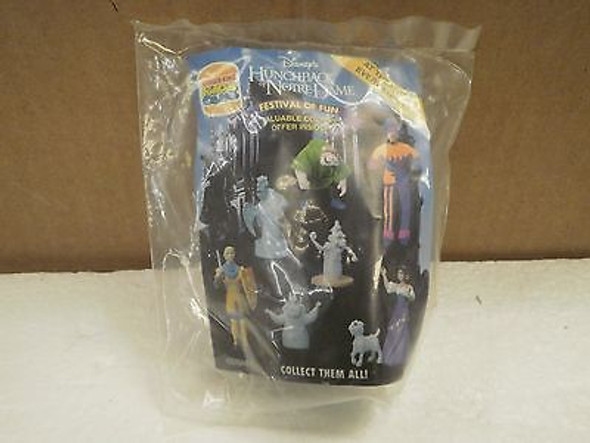 BURGER KING KIDS MEAL TOY- HUNCHBACK OF NOTRE DAME- HUGO-STILL SEALED- MINT- BB7