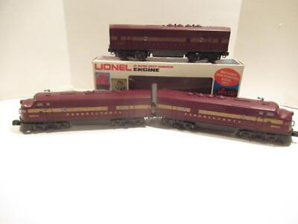 MPC LIONEL 8970 PENNSYLVANIA TUSCAN F-3 ABA DIESEL SET- LN - H1