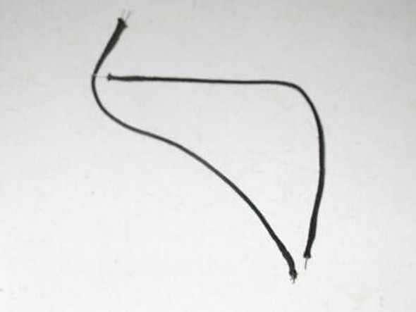 LIONEL PART -  TWO ORIGINAL 6" SECTIONS OF BLACK WIRE- NEW - W46L