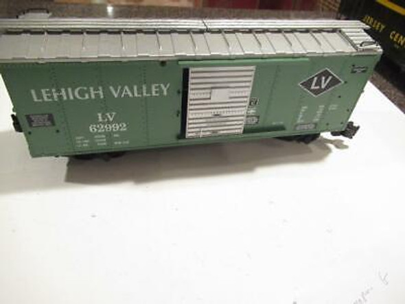  G SCALE - CUSTOM BUILT LEHIGH VALLEY TINPLATE BOXCAR- EXC - B1