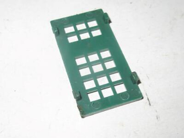 LIONEL PART GREEN WINDOW - APPROX 1 X 2"  LN - ORIGINAL- M12