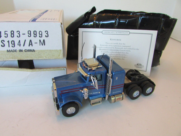 Matchbox KS194/A-M Ultra Diecast Truck Kenworth W900 Blue Highway Series   LotD
