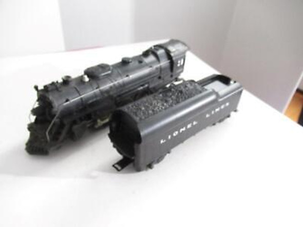 LIONEL POST-WAR 2056 HUDSON LOCO W/2046W WHISTLE TENDER EXC.- W51