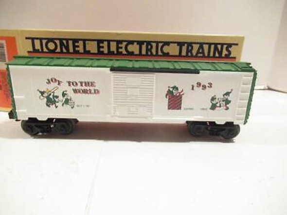 LIONEL CHRISTMAS 19822 - 1993 CHRISTMAS BOXCAR - BOXED- LN - 0/027- HB1S