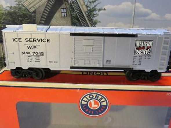 LIONEL TRAINS - 36735 WESTERN PACIFIC ICE CAR  - 0/027- NEW - SH