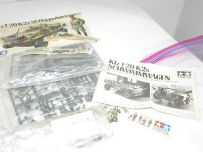 TAMIYA MODEL KIT-Kfz 1/20 K2S SCHWIMMWAGEN GERMAN JEEP- NO BOX- M51