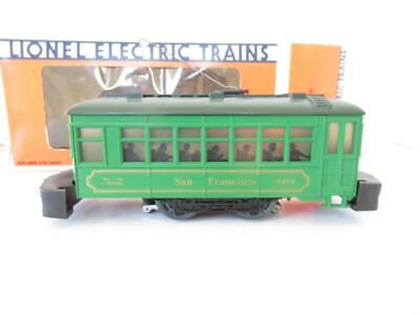 LIONEL - 18404- SAN FRANCISCO OPERATING TROLLEY CAR- 0/027- LN- HB1