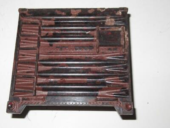 LIONEL PART - 714-20- SCALE BOXCAR END - MISSING PAINT - FAIR - SR12