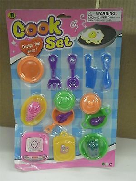 NEW TOY CLOSEOUTS-  EACH- MIX & MATCH- COOK SET- L115