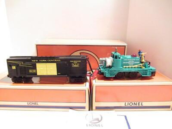 LIONEL - 11988 NYC OPER. FIRECAR & INSTRUCTION CAR SET- 0/027- BXD- NEW- H1