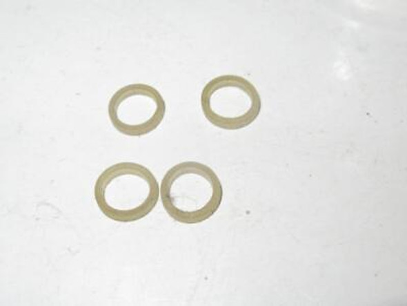 LIONEL HO PART 0500-8 ORIG. POST-WAR  4 DRIVE WHEEL PLASTIC RINGS(C) NEW -SR37