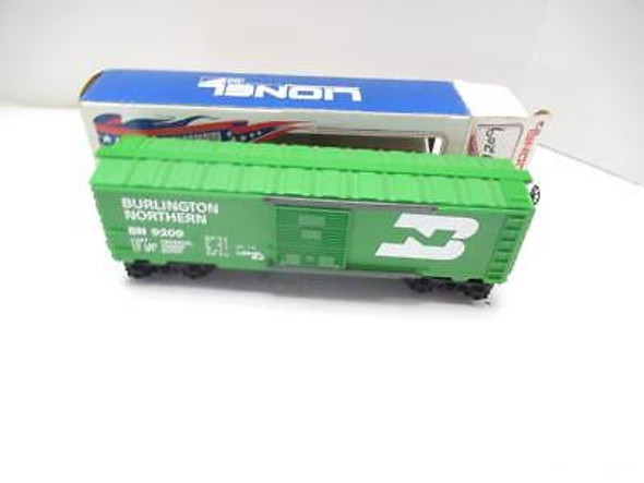 LIONEL TRAINS -MPC 9209 BURLINGTON NORTHERN BOXCAR- METAL GUIDES 027 NEW- B25