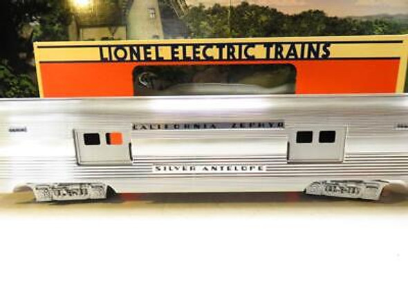 LIONEL TRAINS 19122 CALIFORNIA ZEPHYR ALUMINUM 15" BAGGAGE CAR-NEW - W22