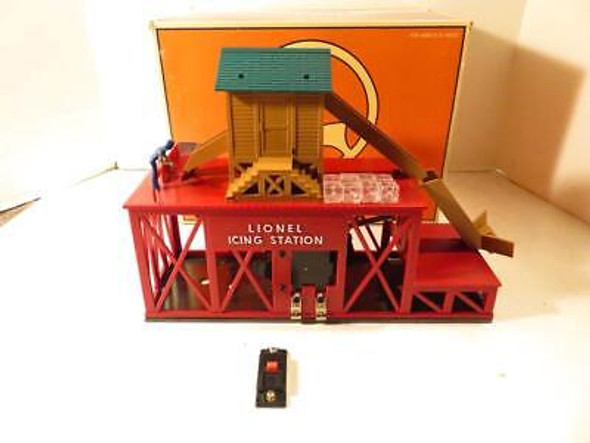 LIONEL TRAINS 12847 OPERATING ICING STATION ACCESSORY- 0/027- BOXED- EXC.- W20