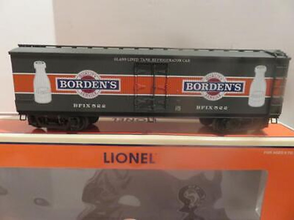 LIONEL TRAINS - 17354 SWIFT STEEL SIDED REEFER- D/C TRUCKS - 0/027- NEW - B16