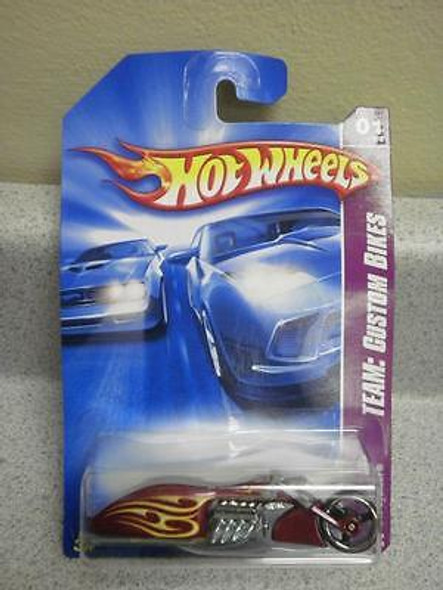 HOT WHEELS- PIT CRUISER- TEAM: CUSTOM BIKES N.01- NEW ON CARD- L47