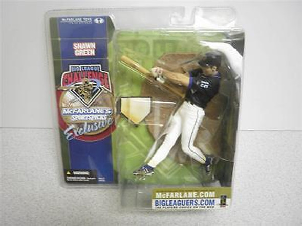 MCFARLANE SPORTS FIGURE- BIG LEAGUE CHALLENGE 2002 SHAWN GREEN- BRAND NEW- L211