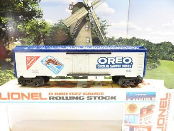 LIONEL TRAINS MPC - NABISCO REEFER CAR- 0/027- LN- BXD- B16