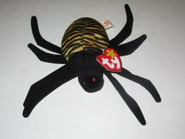 SPINNER THE SPIDER -  TY BEANIE BABY - NEW   - H15