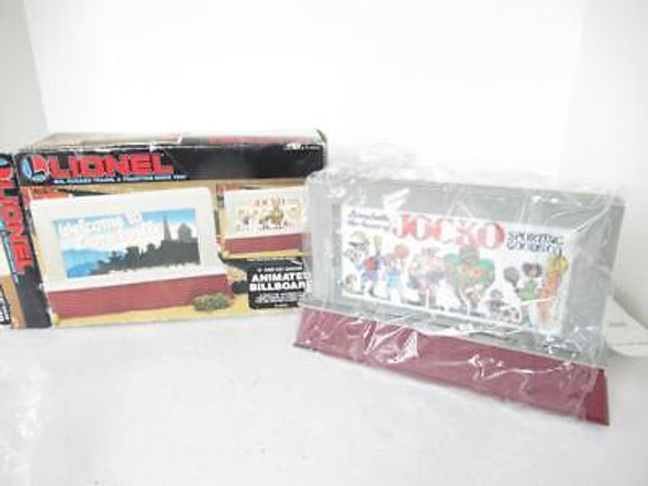 THE LIONEL VAULT - 12761 ANIMATED BILLBOARD  ACCESSORY- 0/027- NEW - J1W