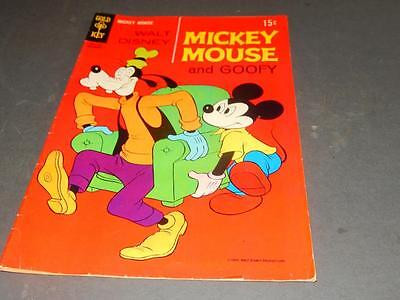 VINTAGE COMIC-- GOLD KEY- MICKEY MOUSE & GOOFY- 1969 0 GOOD.- L30