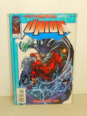 IMAGE  COMIC- WILDSTORM RISING CHAPTER 3- # 4-UNION  1995 - GOOD CONDITION - L8