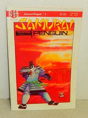 SLAVE LABOR GRAPHICS - SAMURAI PENGUIN # 3 -1987  GOOD CONDITION - L8