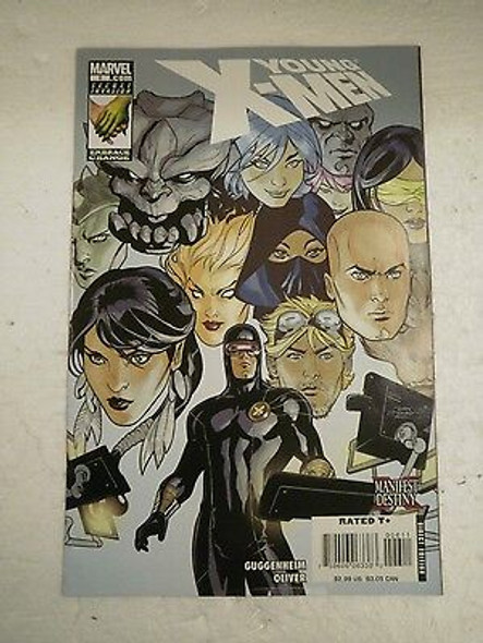 VINTAGE COMIC- YOUNG X-MEN #6-- NOVEMBER 2008- NEW- L111