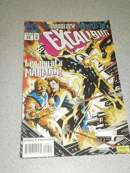VINTAGE COMIC- EXCALIBUR- NO. 80- AUGUST 1994- GOOD- L4