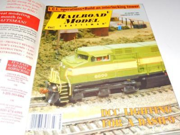 VINTAGE - RAILROAD MODEL CRAFTSMAN MAGAZINE- JULY 1997 - FAIR- W4