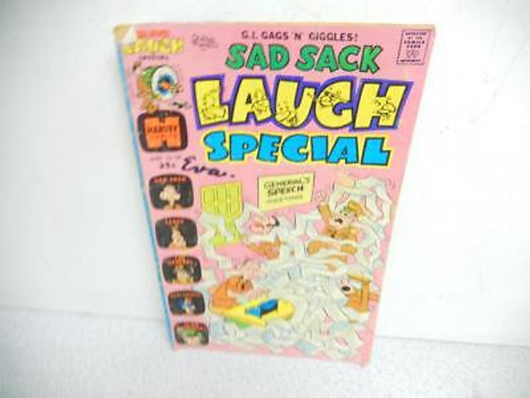 VINTAGE COMIC-G.I.GAGS n GILLES SAD SACK LAUGH  - # 88 - APR.1976  - FAIR -L8