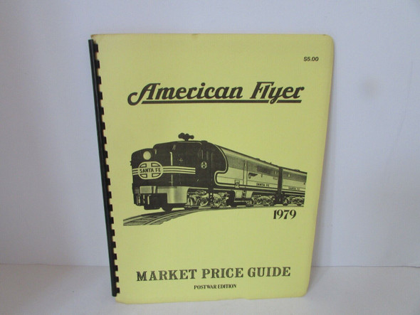 AMERICAN FLYER MARKET PRICE GUIDE 1979 POST WAR EDITION SPIRAL BOUND  W4