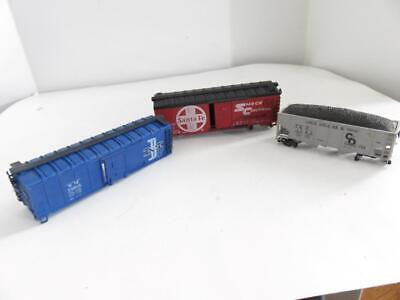 HO PARTS - THREE SHELLS- SF BOX / B & M BOX /C & O HOPPER- W50