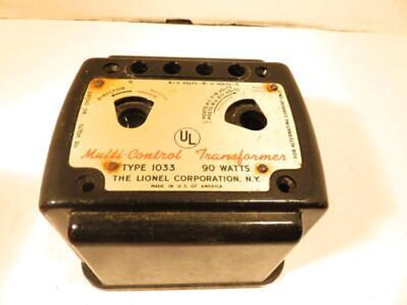 LIONEL POST-WAR TRAINS PART - ORIGINAL 1033 TRANSFORMER CASE- GOOD- M54