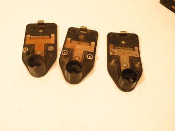 LIONEL POST-WAR - THREE LIGHTED LOCKONS - GOOD FOR PARTS- 0/027 - S16