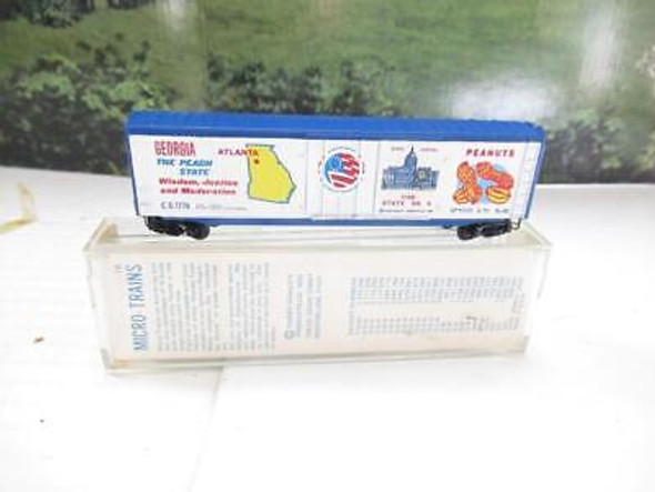N SCALE KADEE- GEORGIA BOXCAR   - LN- BOXED - M66