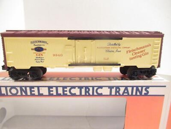 LIONEL 9840 FLEISCHMANN'S GIN  REEFER- 0/027 SCALE- LN -  BOXED- W71
