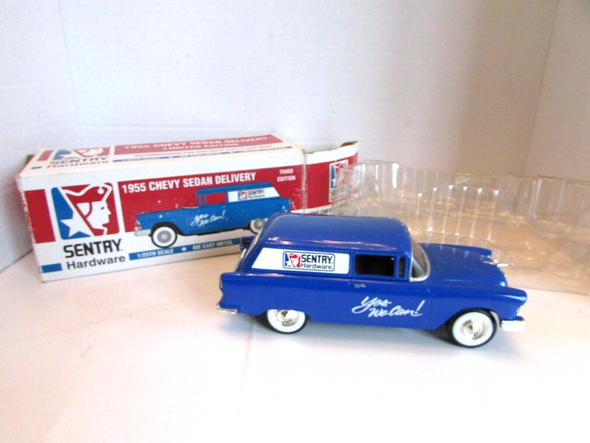 Liberty Classics Sentry Hardware Diecast Bank 1/25 Chevy Sedan Ltd#3 Lot-E